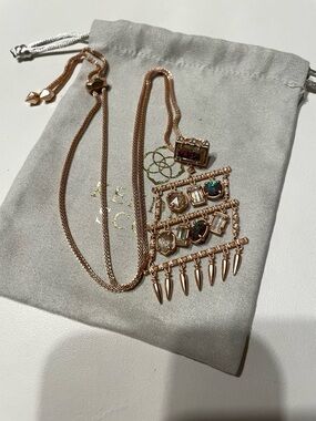 Kendra Scott PROTOTYPE Rose Gold Necklace